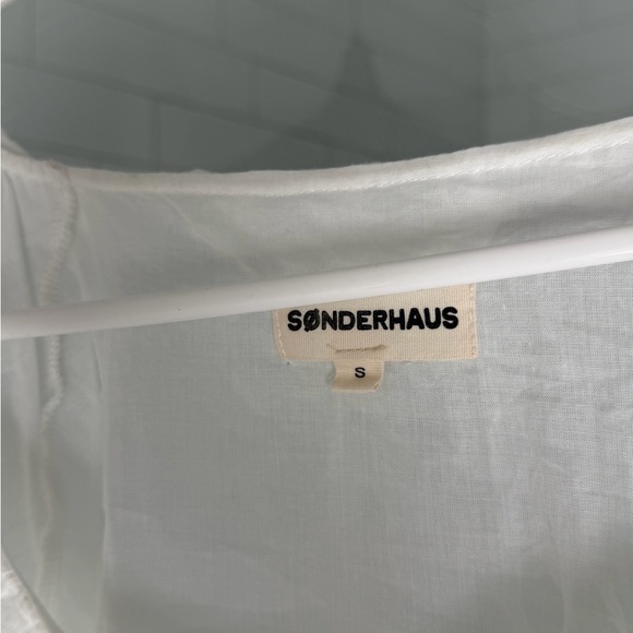 White Ruffled Blouse - Picture 2 of 2